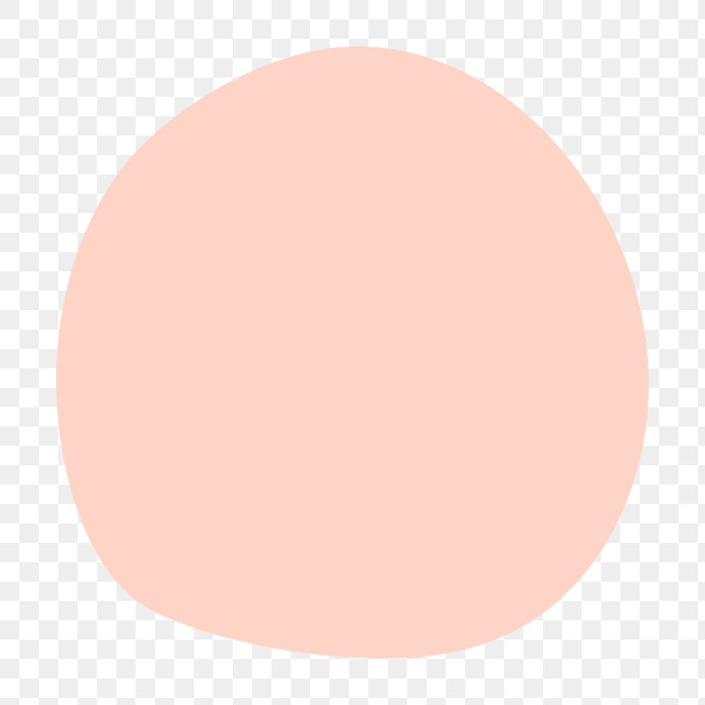Pink circle png  sticker, transparent background