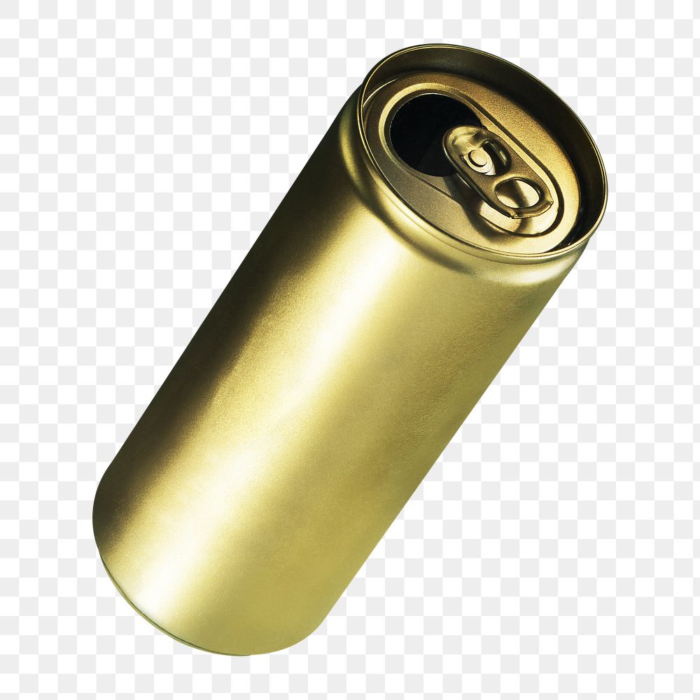 Soda can png sticker, transparent background