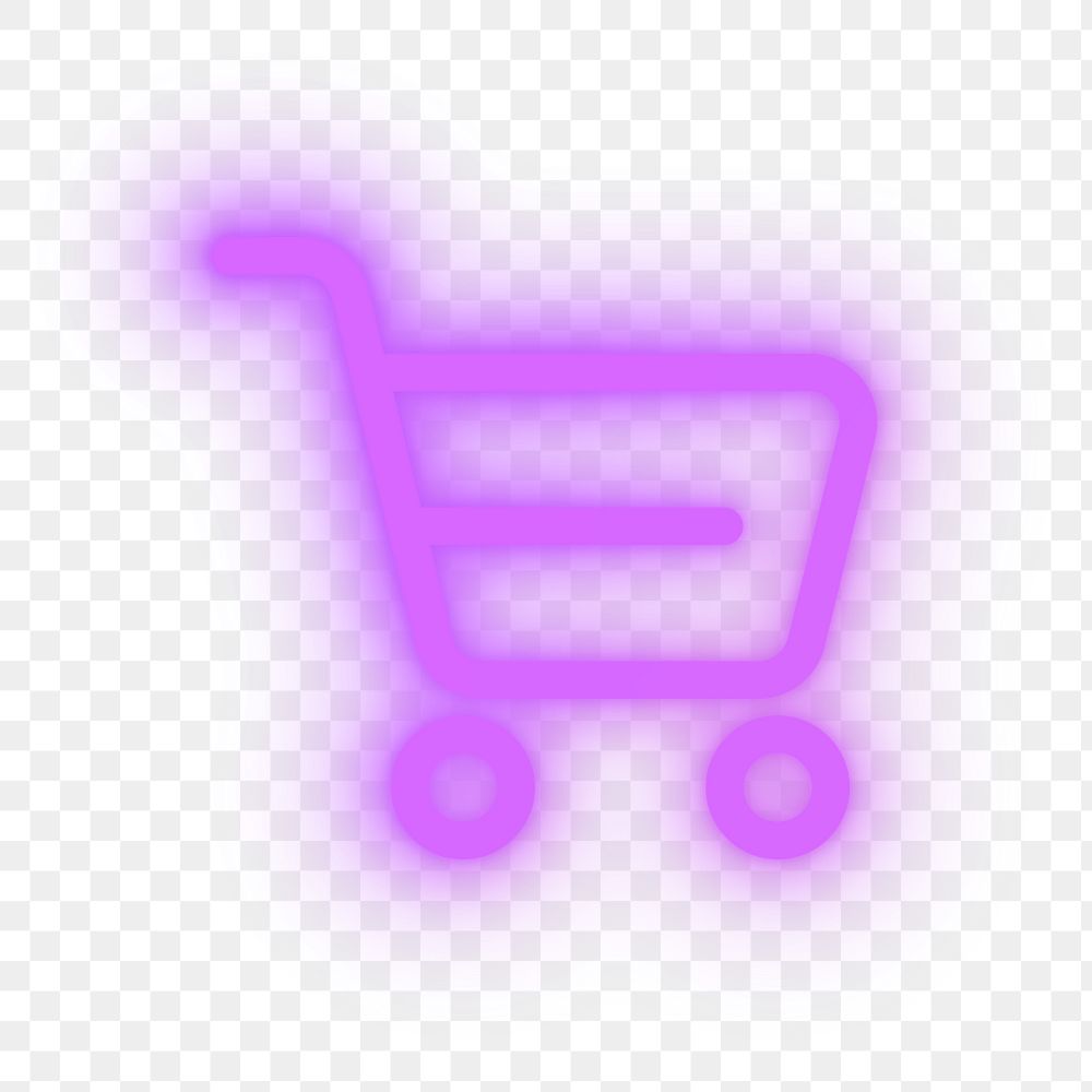 Shopping icon png sticker, transparent background