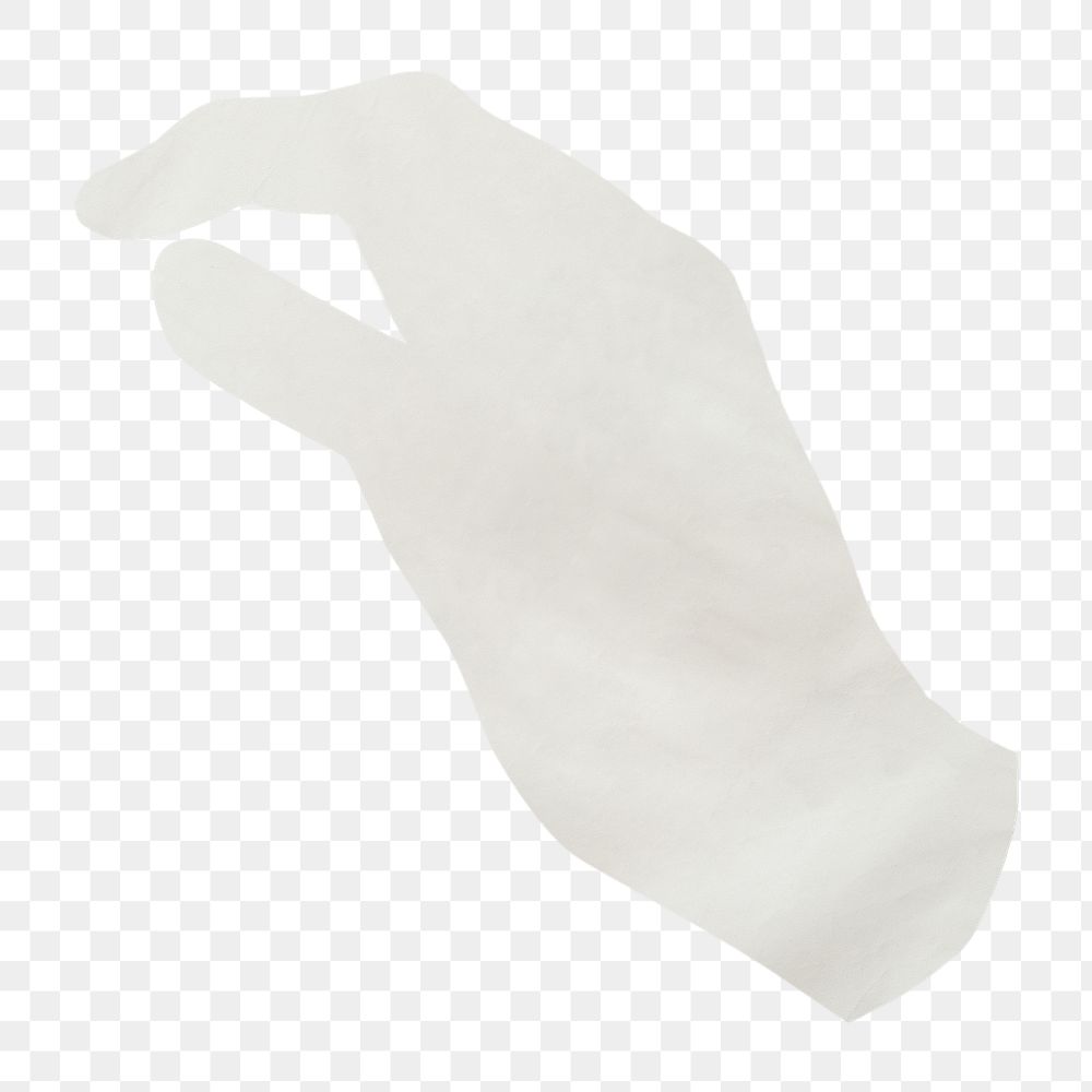 Hand gesture png sticker, body part illustration, transparent background
