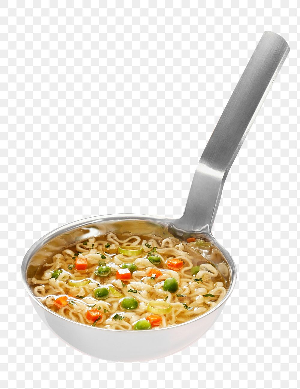 Vegetable soup png sticker, transparent background
