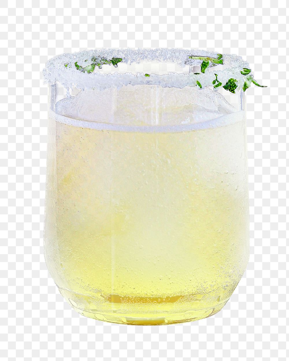 Lime tequila cocktail png sticker, alcoholic drinks, transparent background