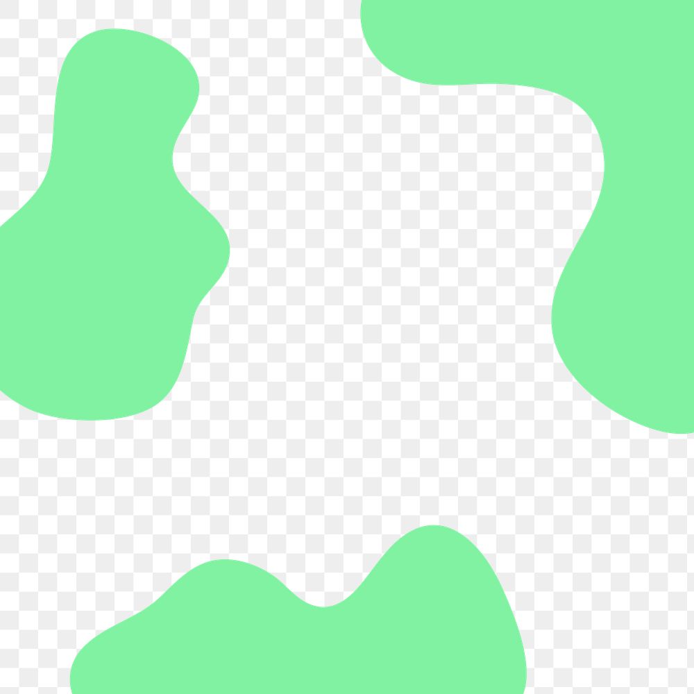 Green camouflage png pattern, transparent background