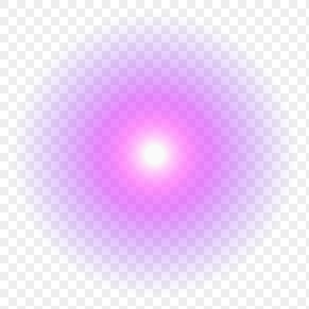 Pink light png effect sticker, transparent background