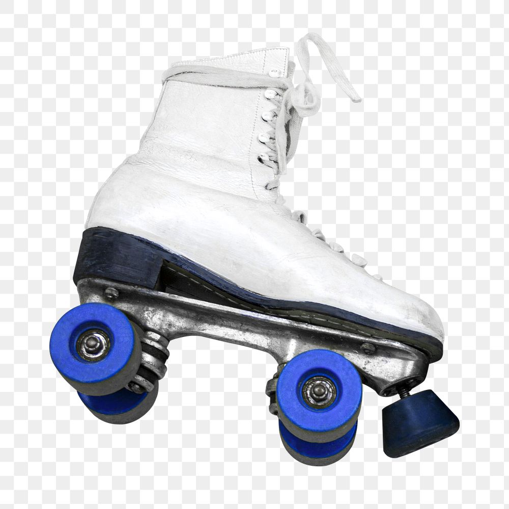 Roller skate png sticker, transparent background