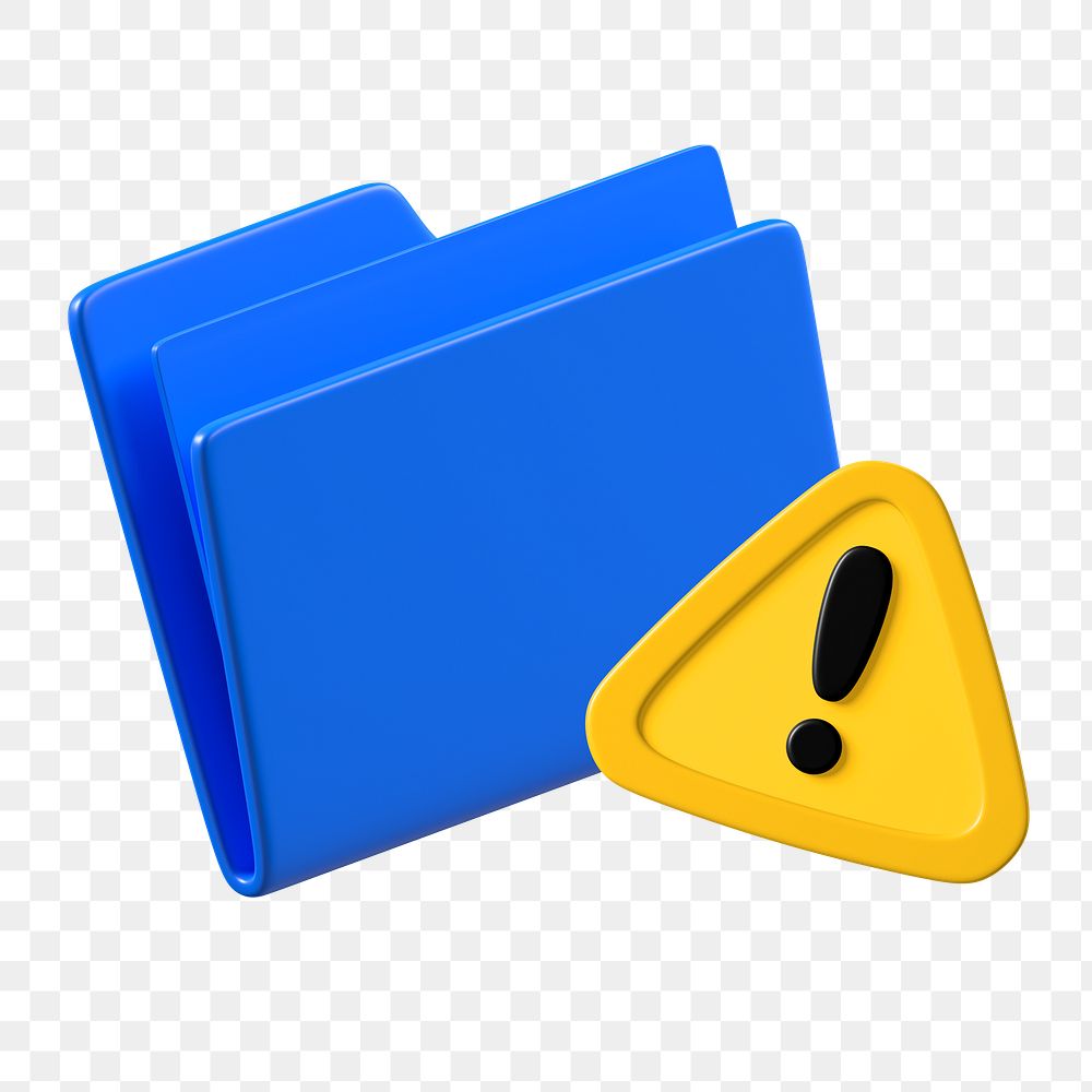 Junk folder png 3d sticker, transparent background