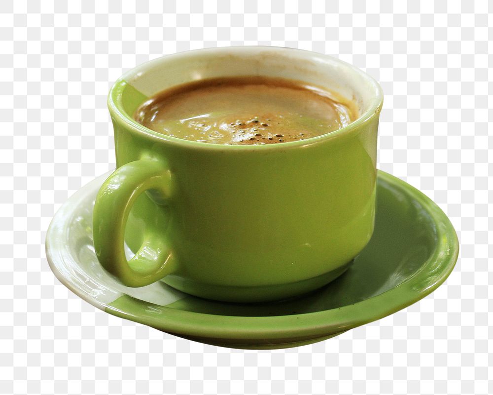 Cup of coffee png sticker, transparent background