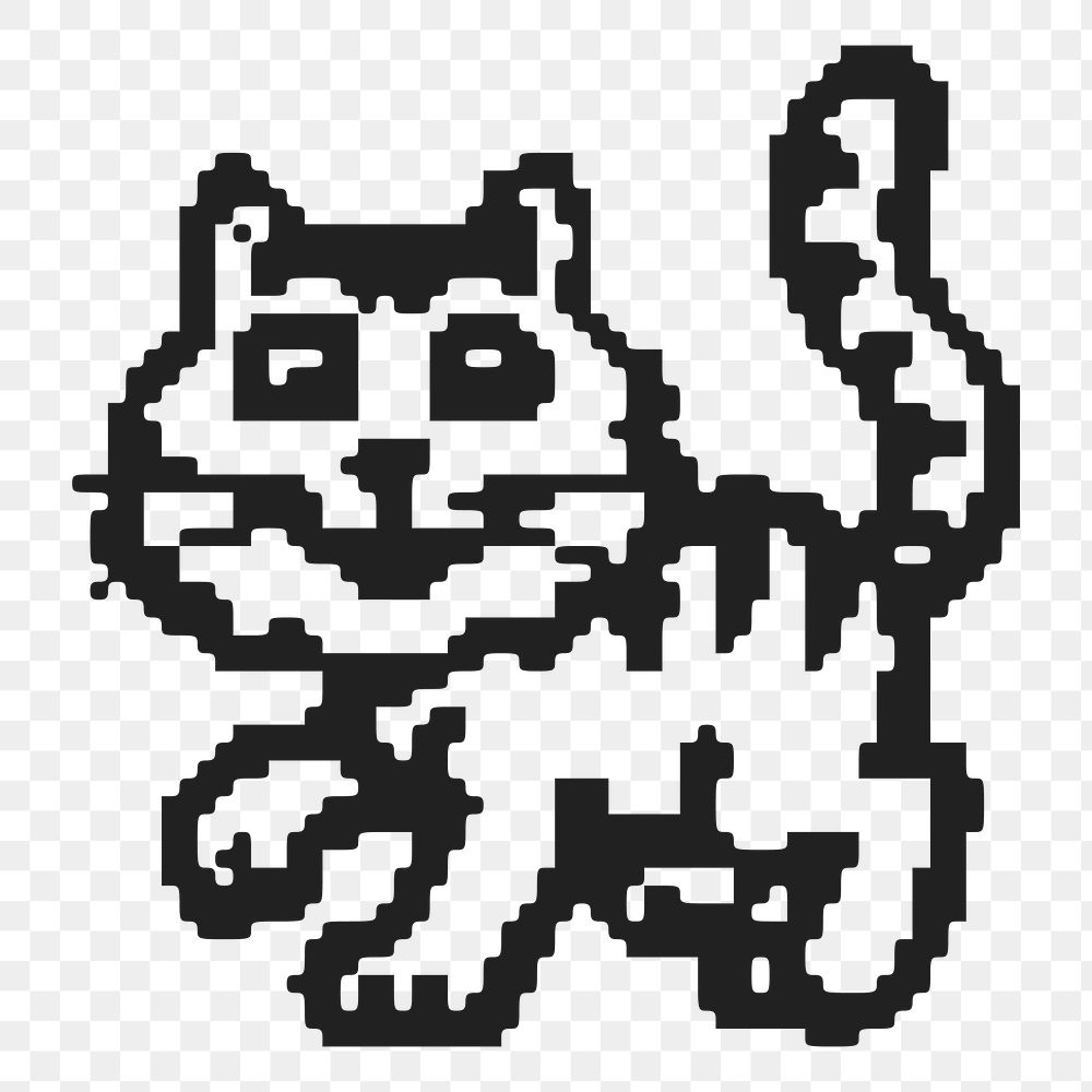 Cat png sticker, transparent background. Free public domain CC0 image.