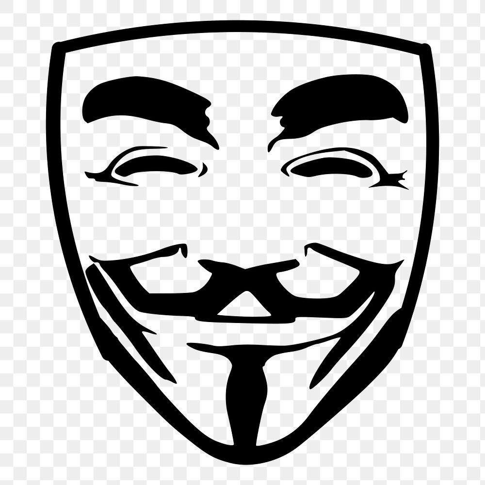 Guy Fawkes png illustration, transparent | Free PNG - rawpixel