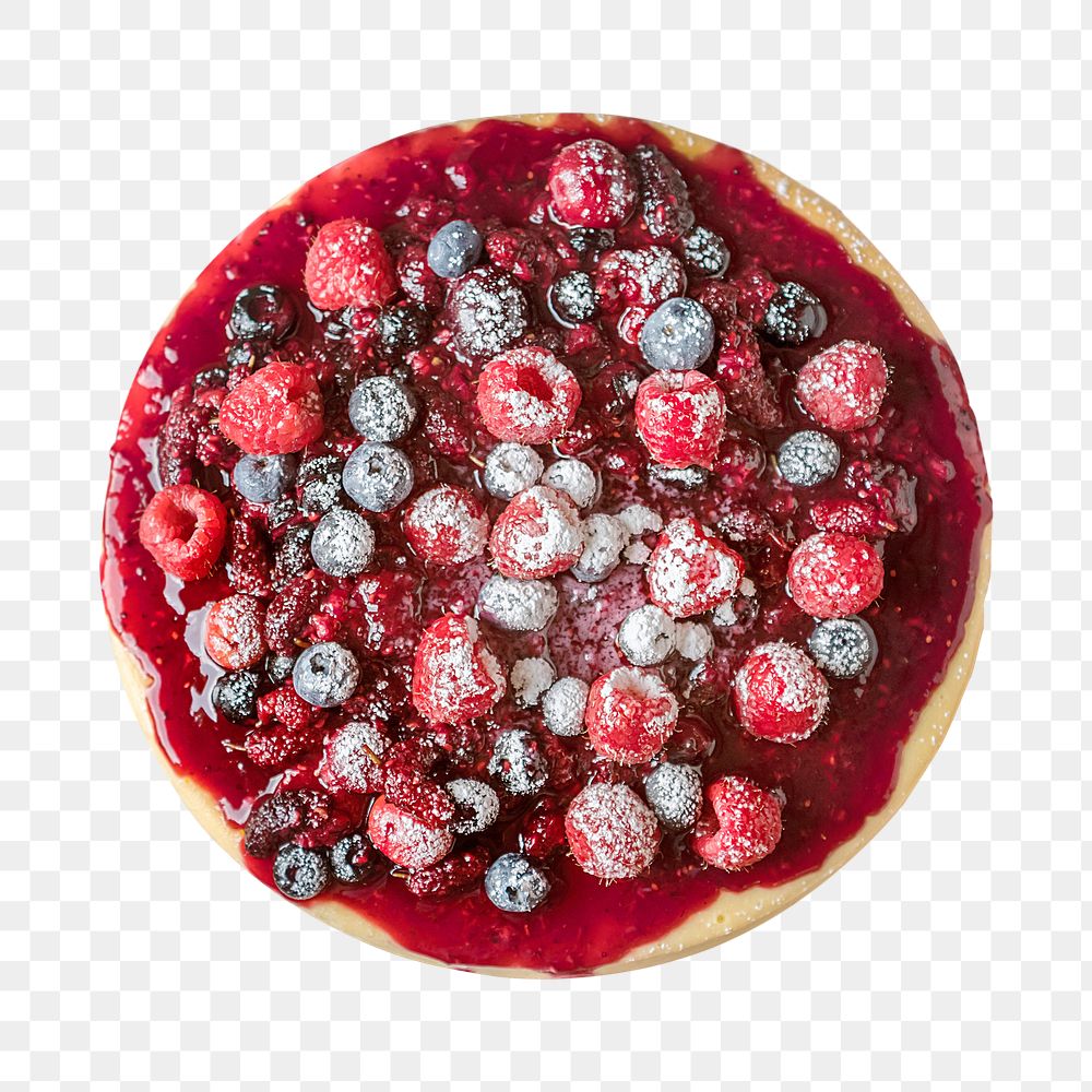Cheesecake png food photography in transparent background