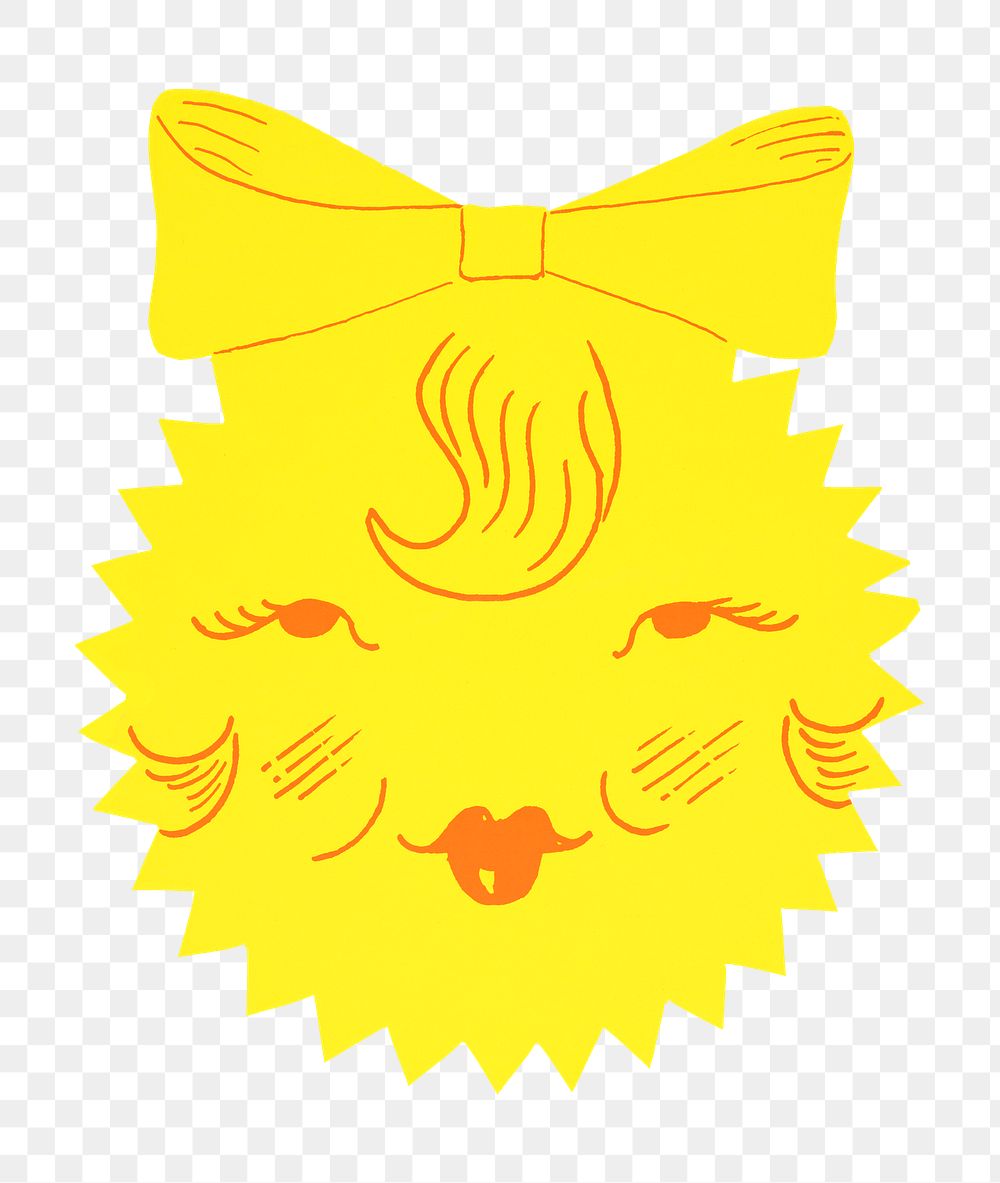 Little Mary Sunshine png sticker, transparent background.  Remixed by rawpixel.