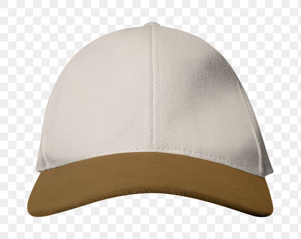 Beige cap  png sticker, fashion transparent background