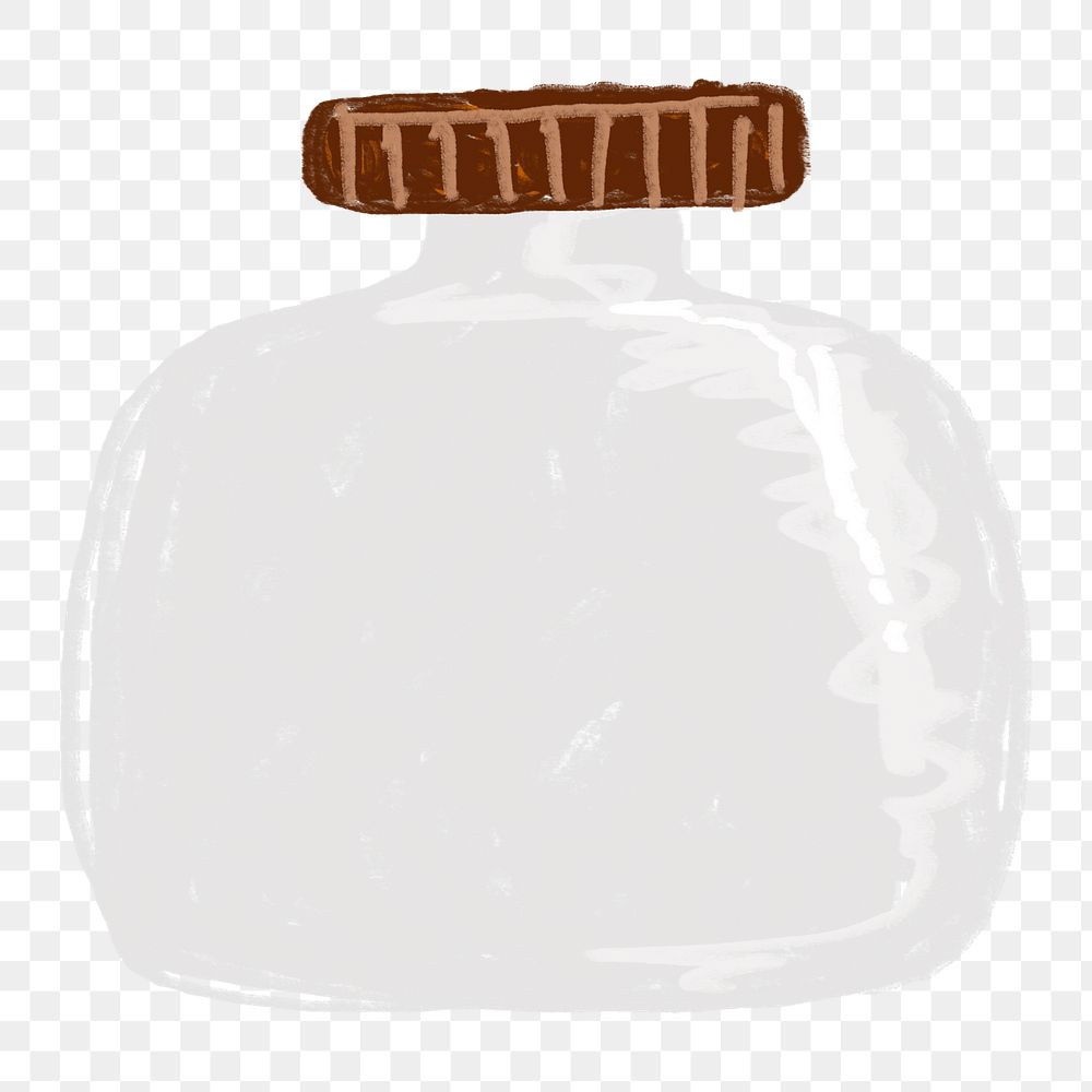 Bottle illustration  png sticker, transparent background
