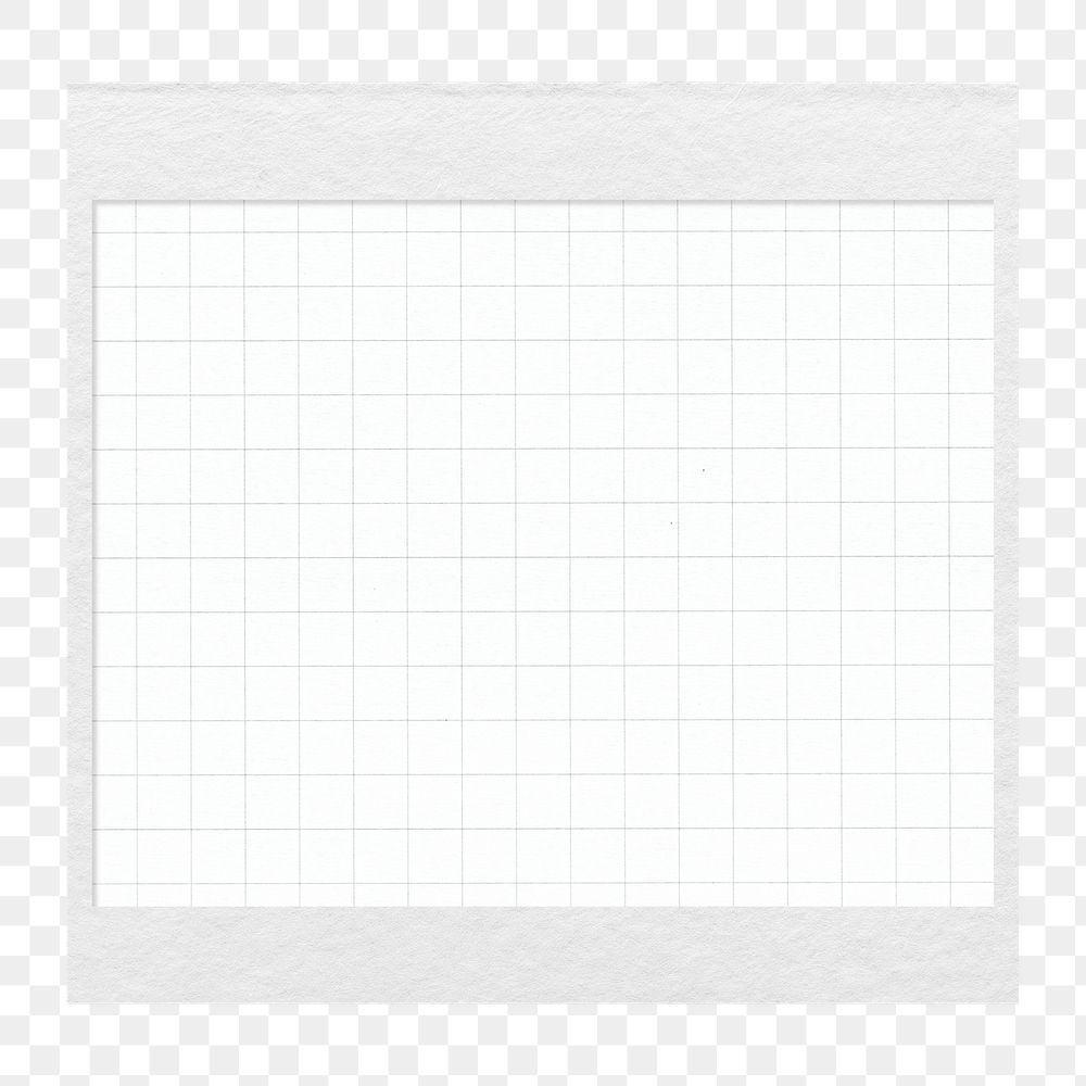 Graph note paper  png sticker, transparent background