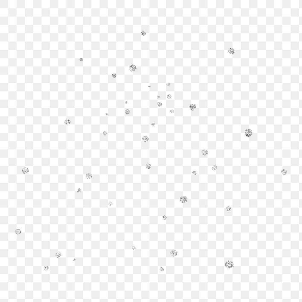 Sparkly snow png sticker, transparent background
