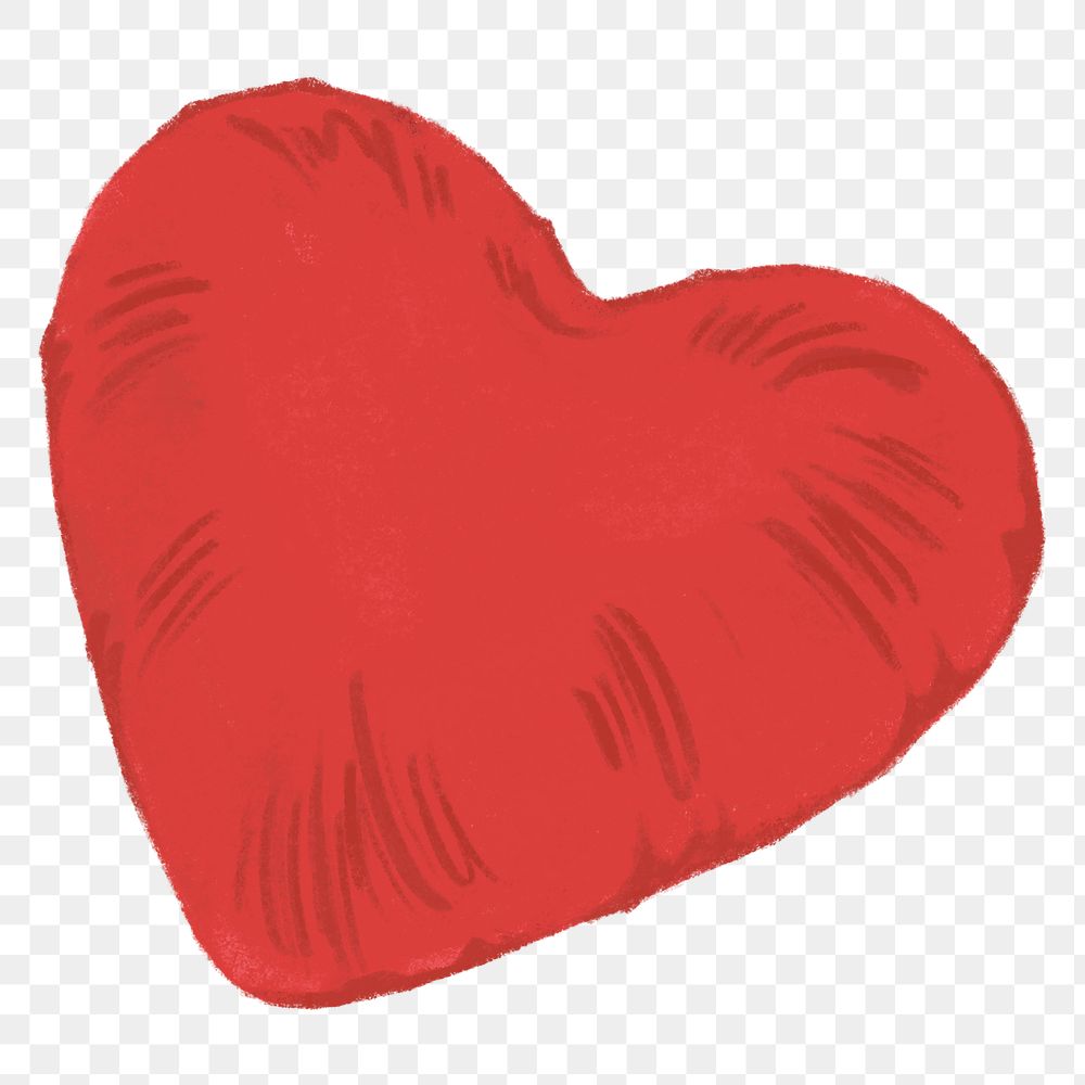 Valentine's heart chocolate png sticker, dessert graphic, transparent background