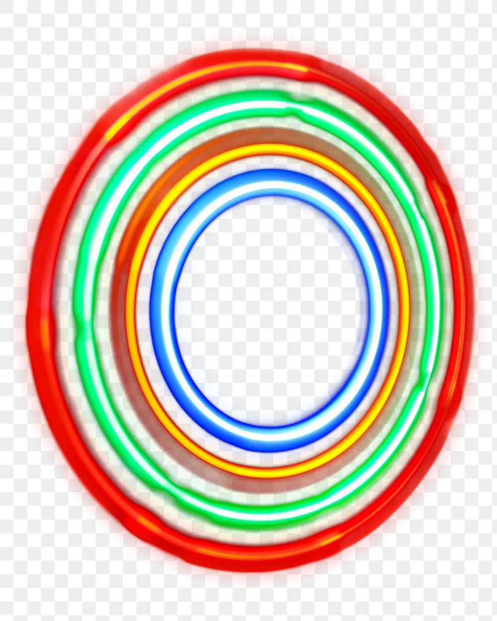 Light circles png sticker, transparent background