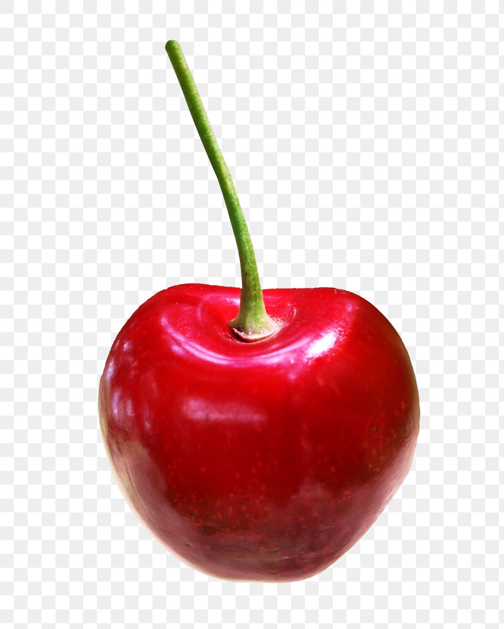 Cherry fruit png sticker, transparent background