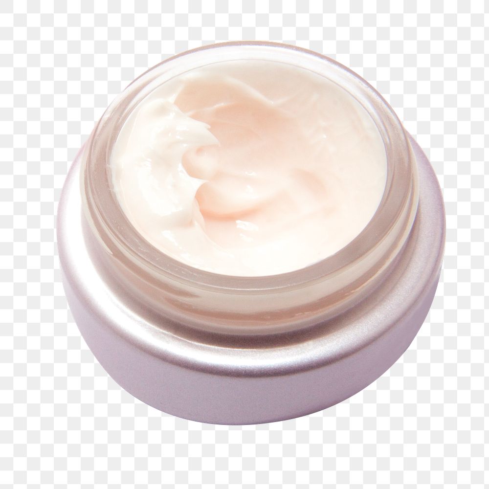 Facial cream moisturizer png sticker, transparent background