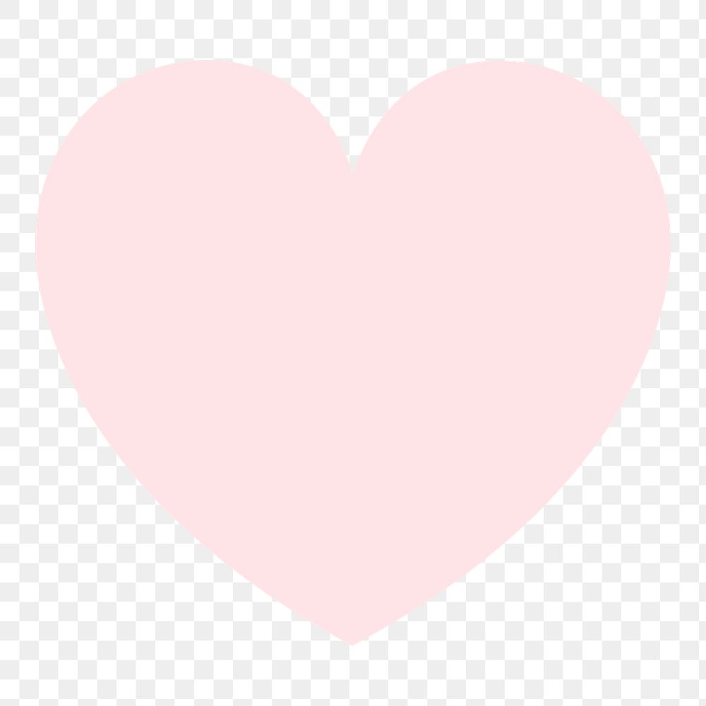 Pink heart badge png sticker, transparent background