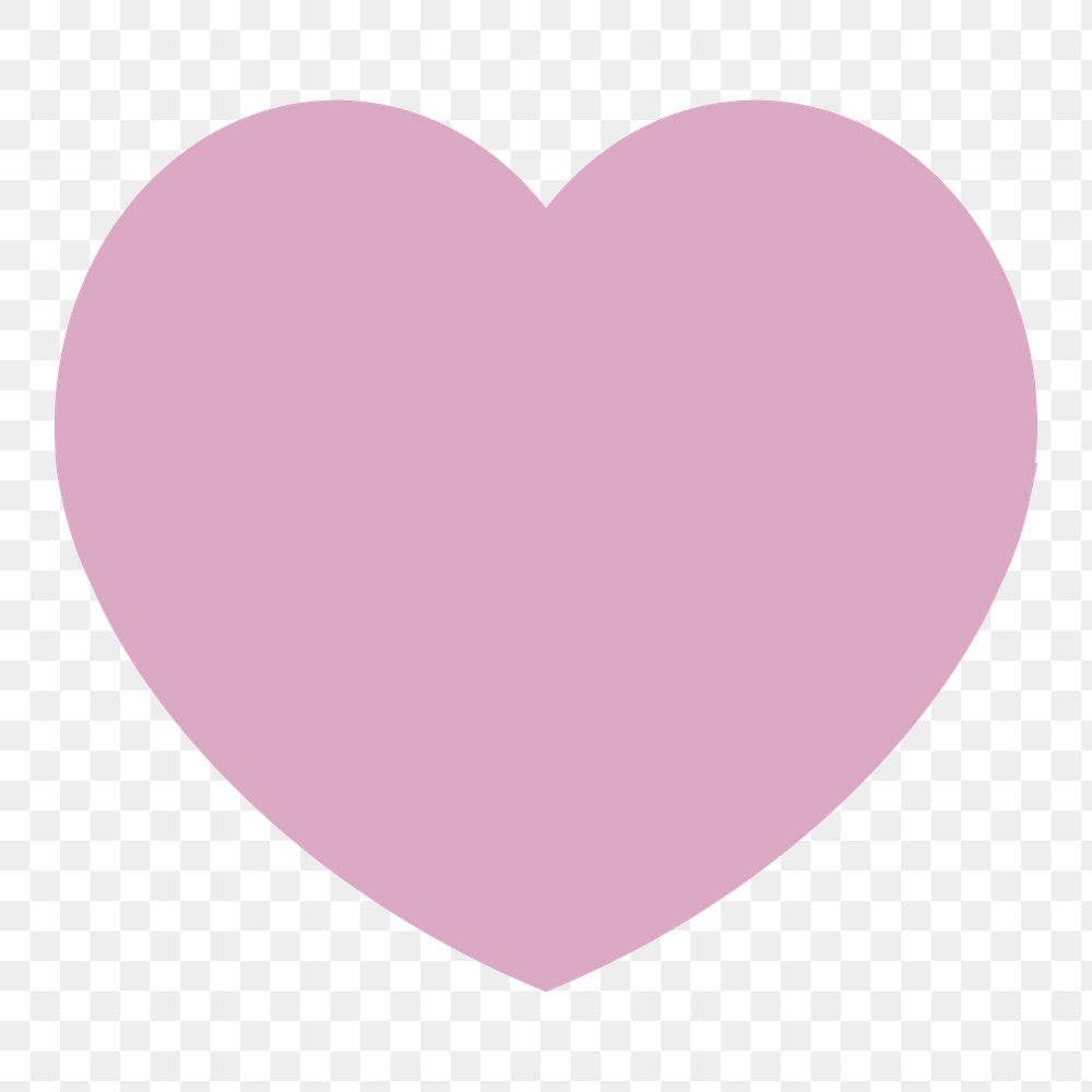 Pink heart badge png sticker, transparent background