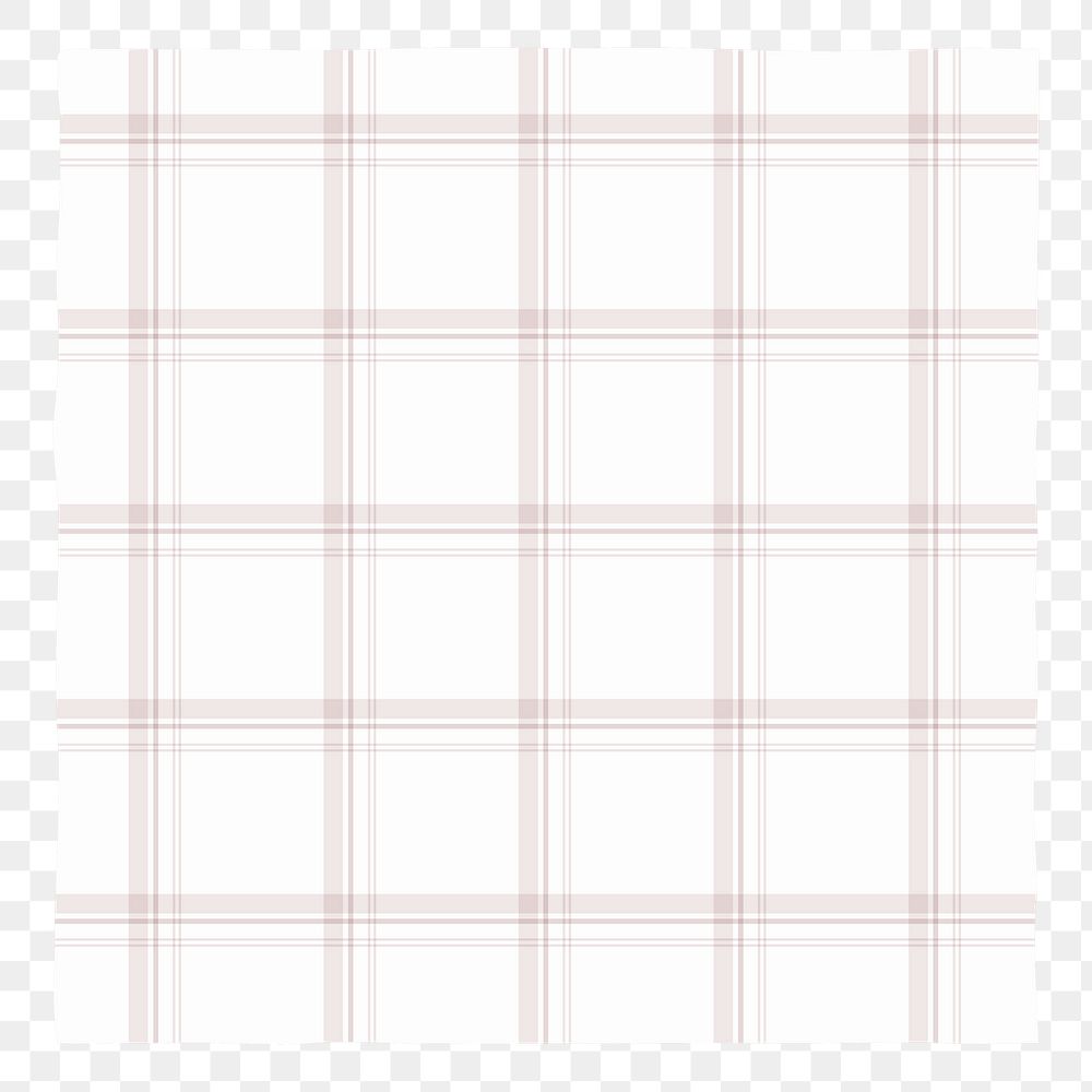 PNG checkered pattern square sticker, transparent background