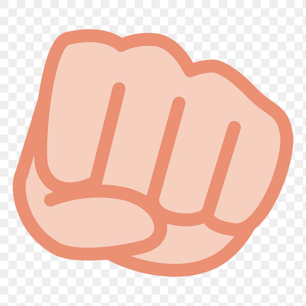 Hand sign png sticker, transparent background. Free public domain CC0 image.