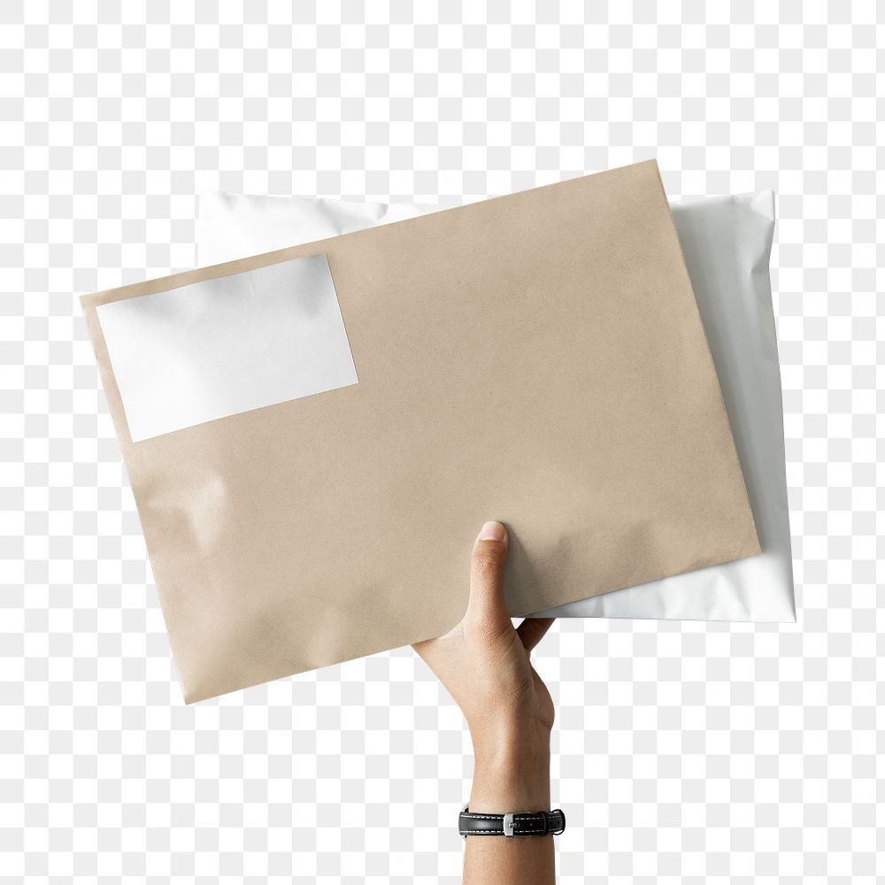 Packages png sticker, transparent background