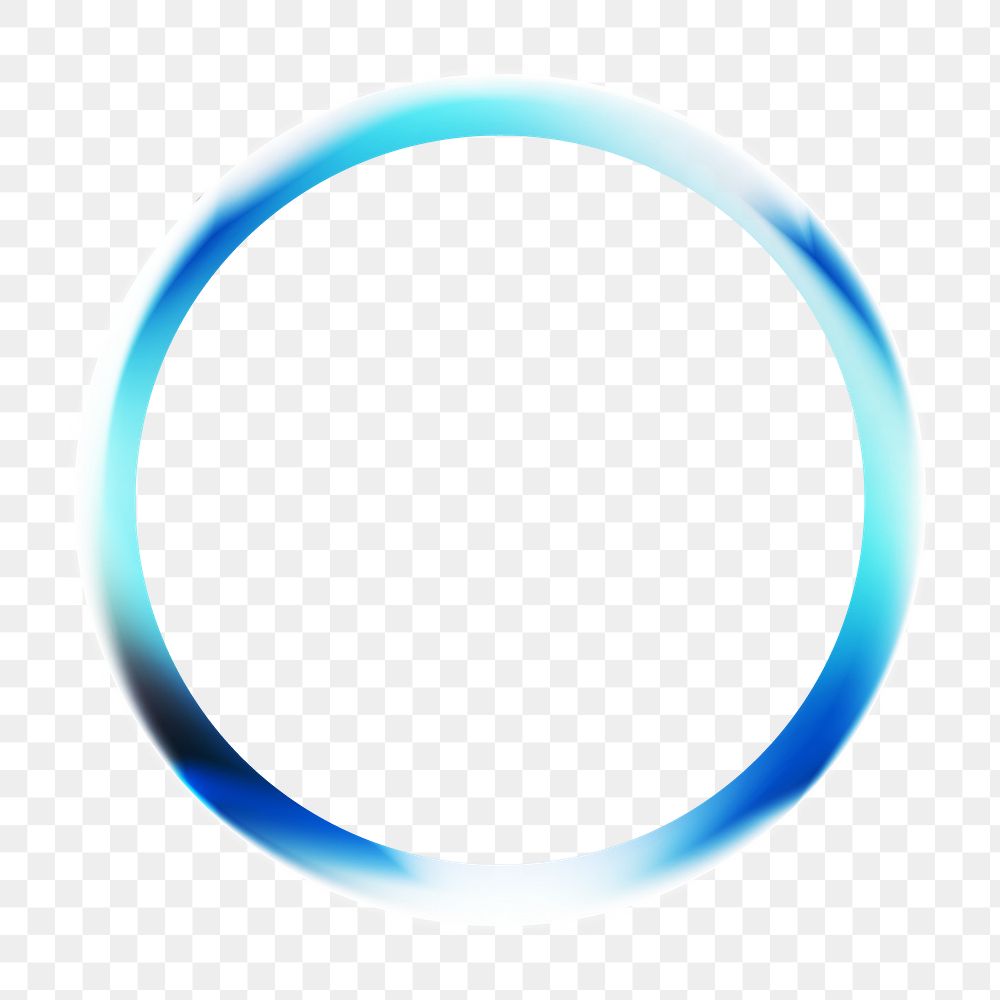 Futuristic circle png element, transparent background