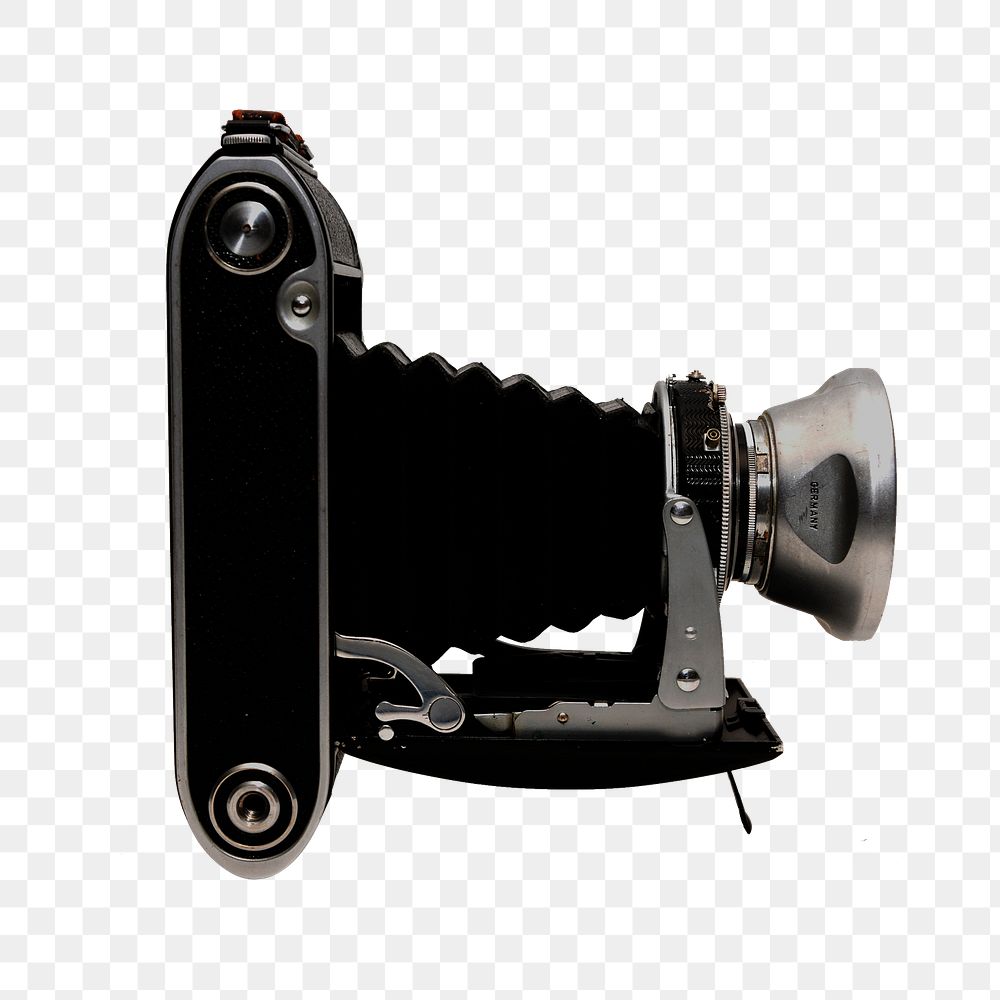 Analog camera png sticker, transparent background