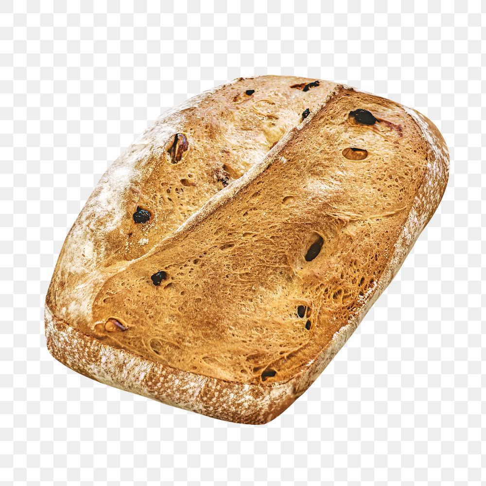 Bread png collage element, transparent background