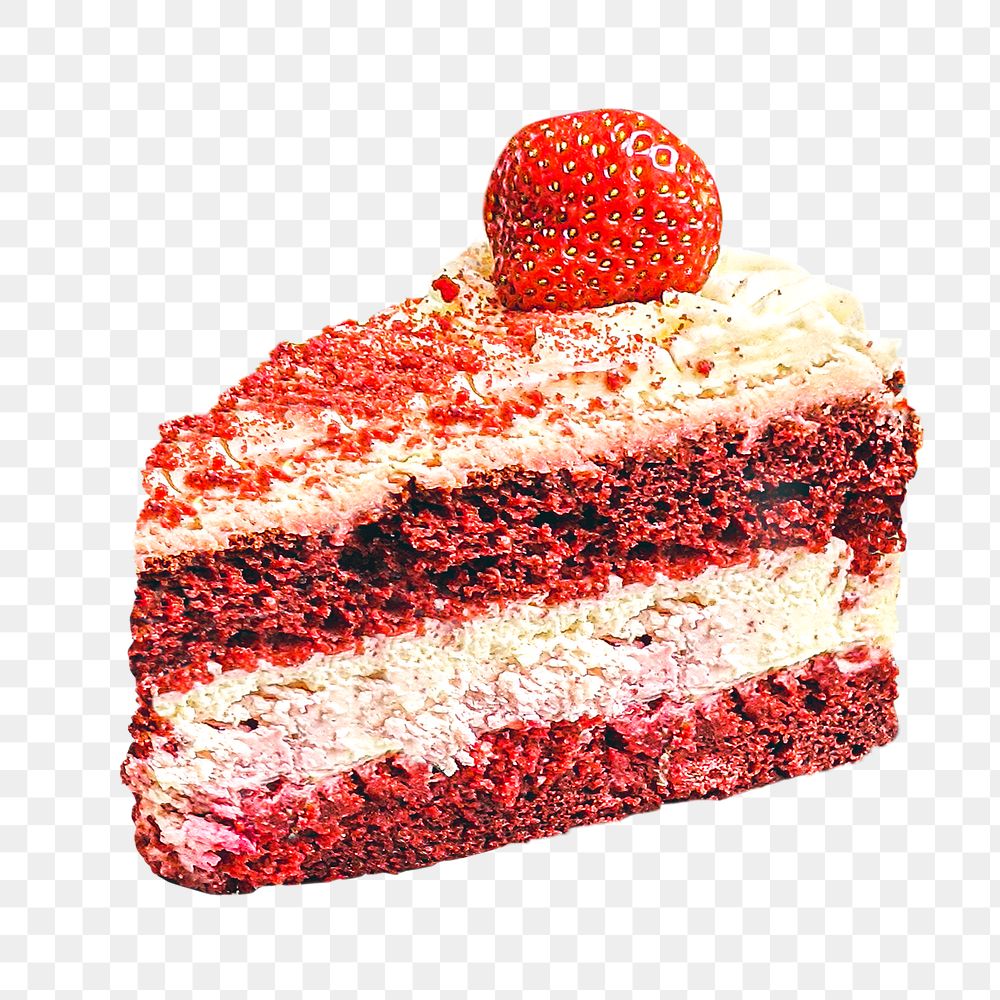 Cake png collage element, transparent background