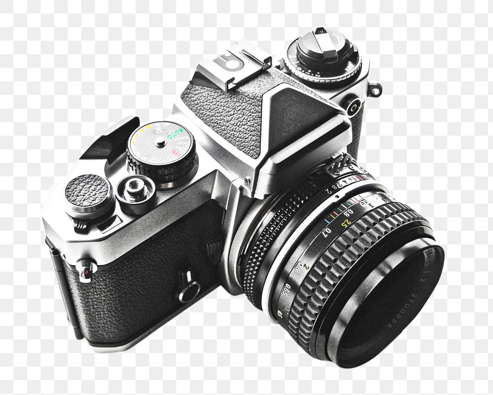 Camera png, isolated object, transparent background