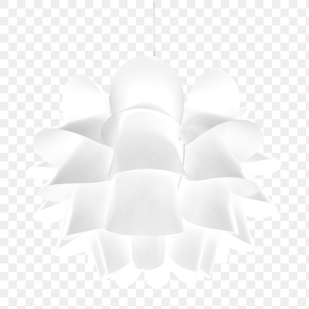 Modern lampshade png, collage element, transparent background