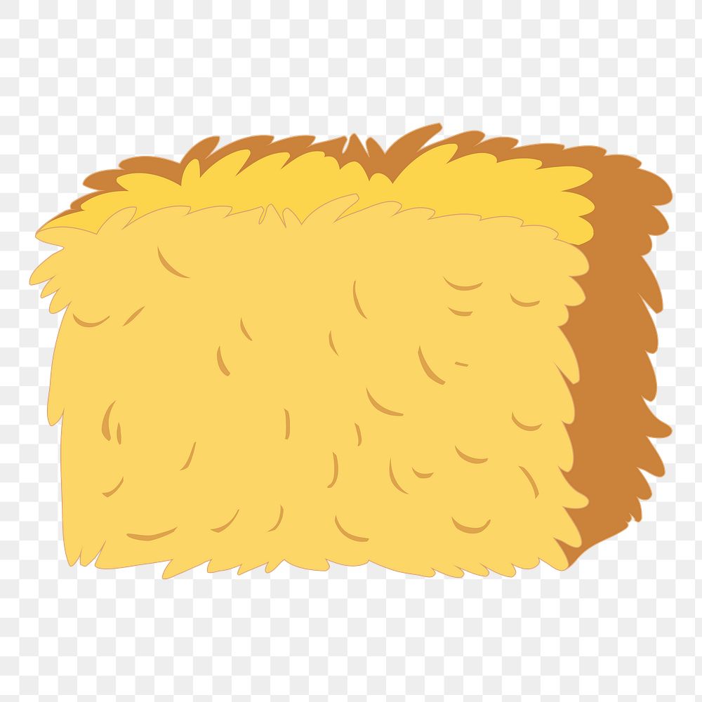 Hay png illustration, transparent background. Free public domain CC0 image.