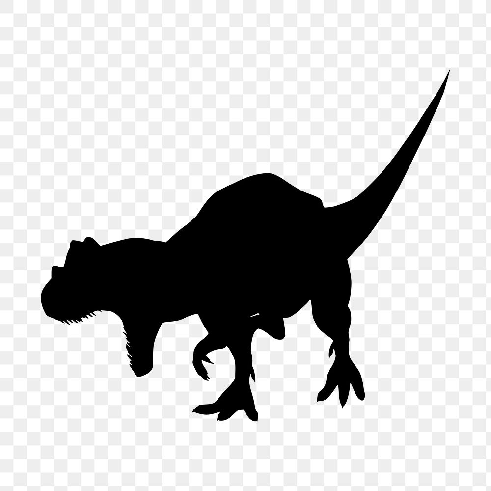 Dinosaur png illustration, transparent background. Free public domain CC0 image.