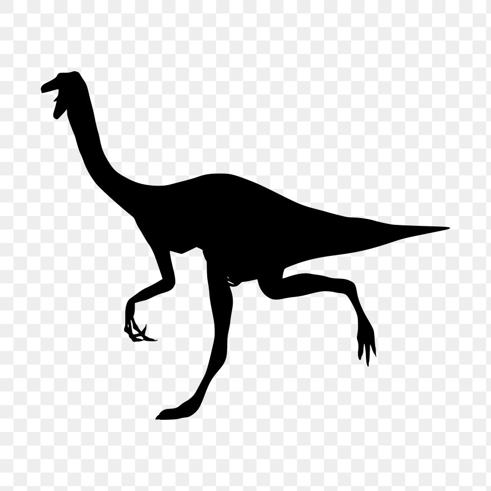 Dinosaur png illustration, transparent background. Free public domain CC0 image.