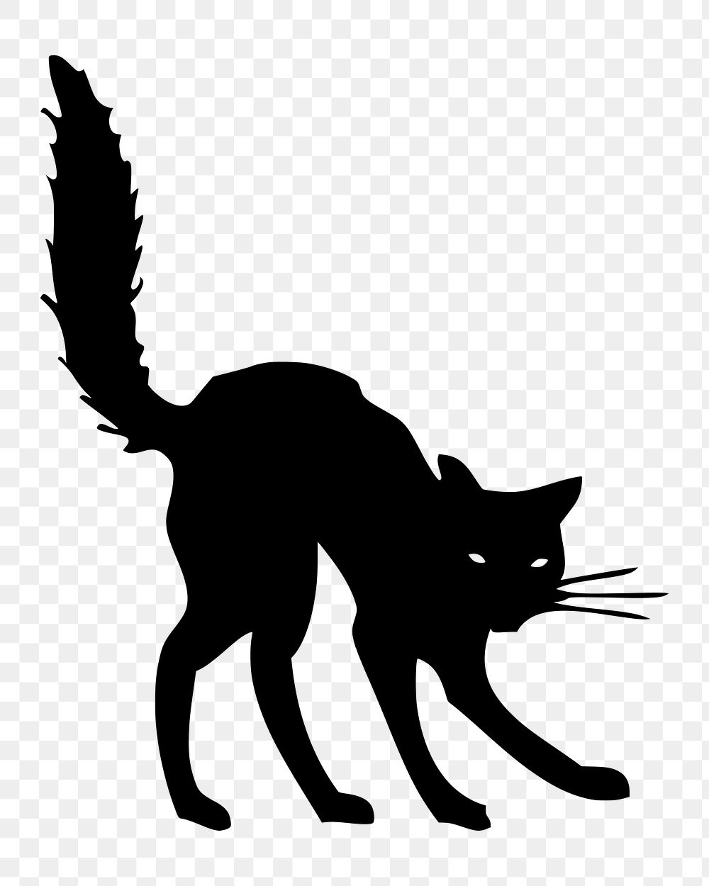 Png cat silhouette clipart, transparent | Free PNG - rawpixel