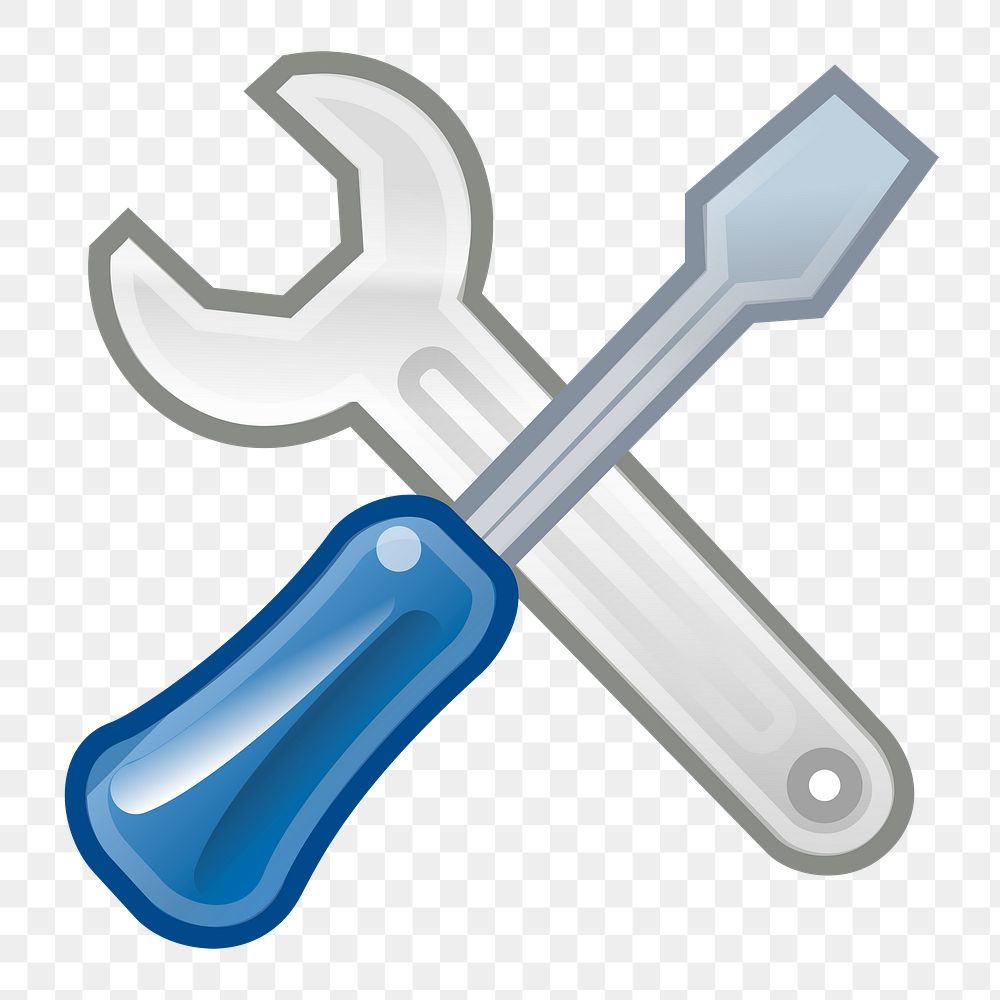 Png fixing tool clipart, transparent background. Free public domain CC0 image.