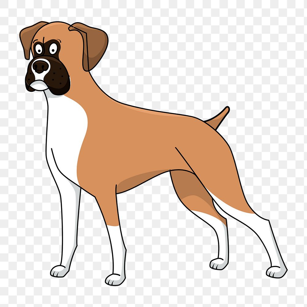 Png boerboel dog clipart, transparent background. Free public domain CC0 image.
