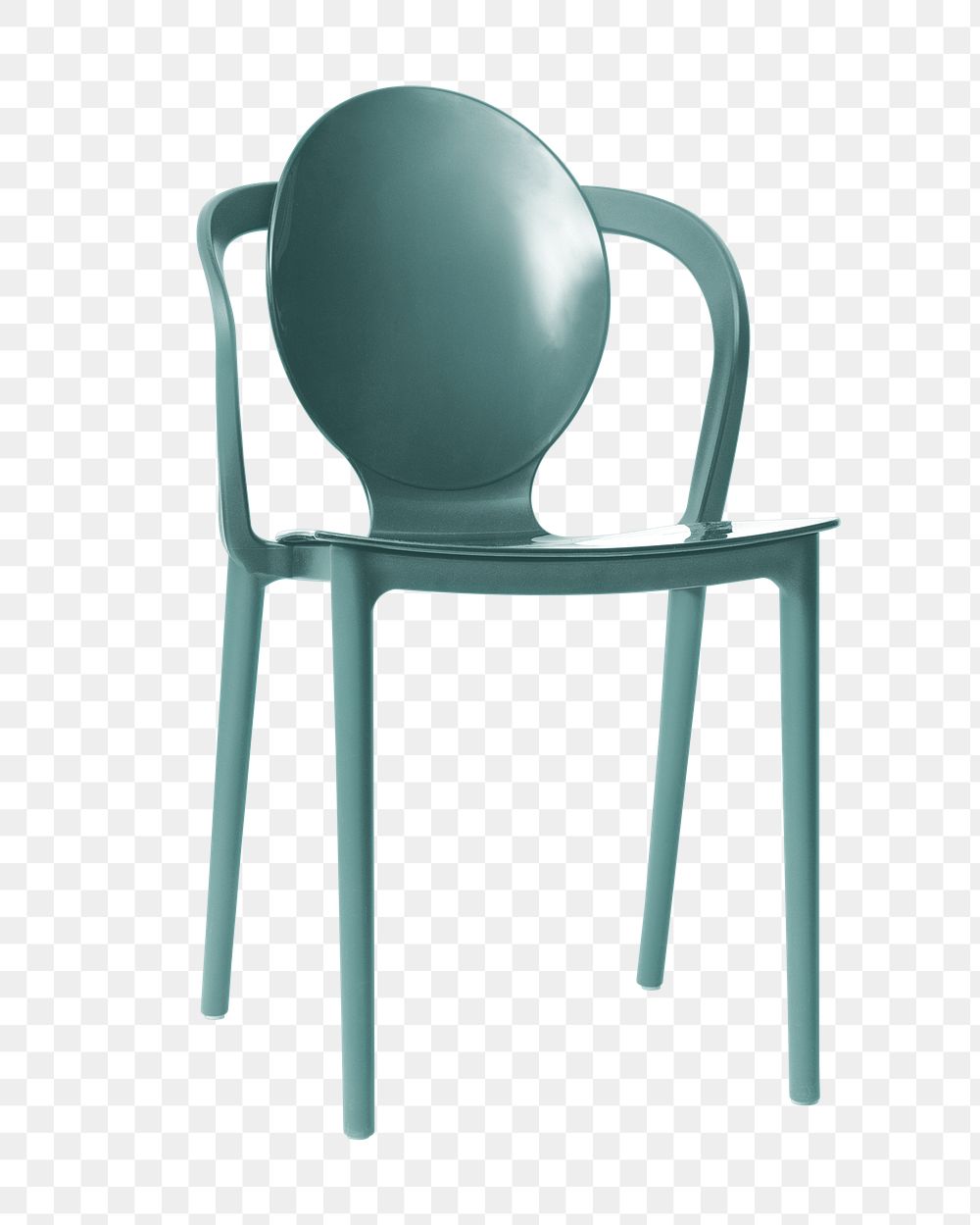 Green chair png furniture, transparent background