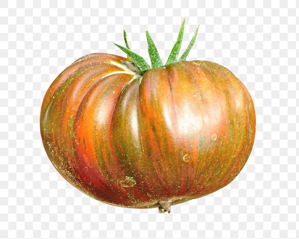Vegetable dark tomato png, transparent background