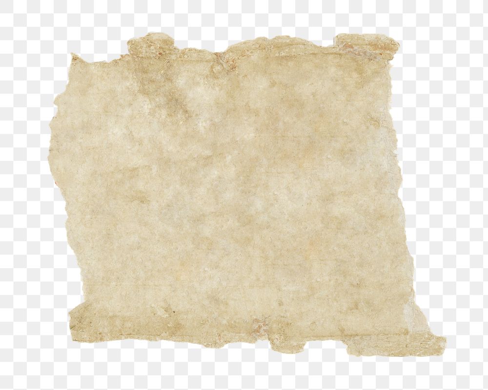 Old ripped paper png transparent background. Remixed by rawpixel.