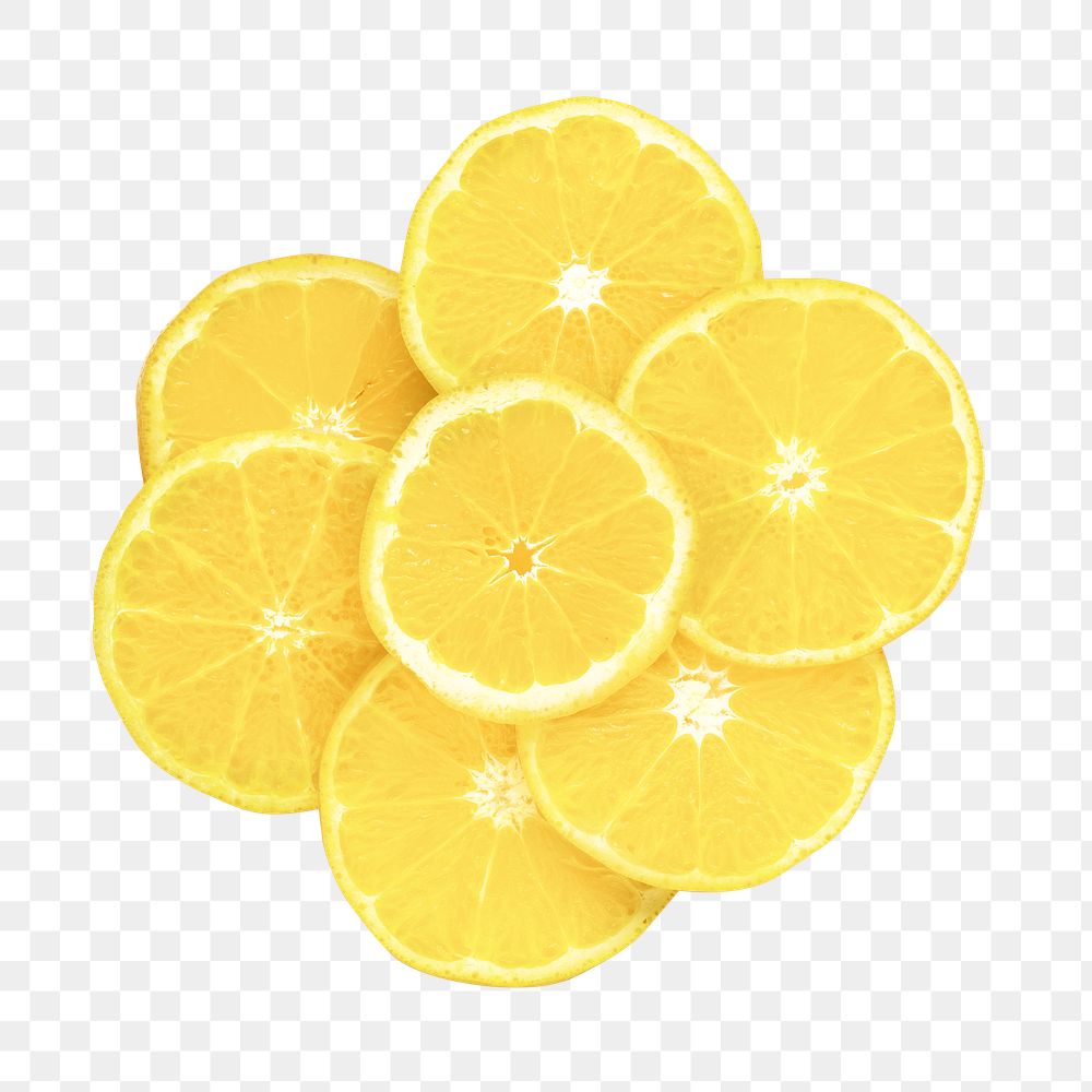 Sliced orange png, food element, transparent background