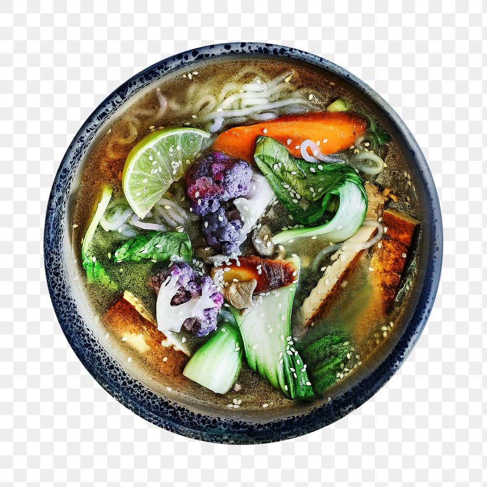Vegan noodle png, food element, transparent background