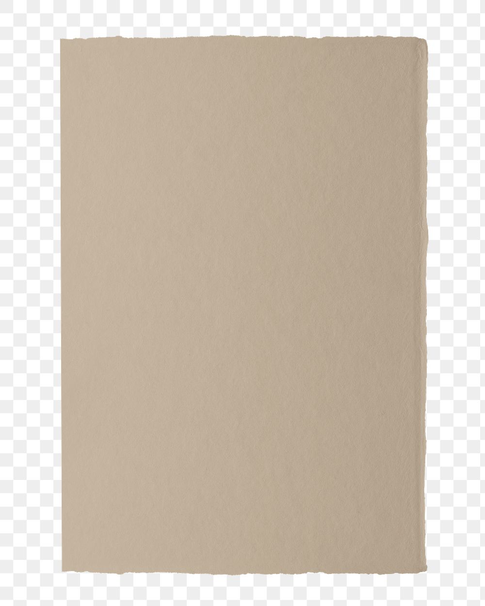 PNG Brown paper transparent background