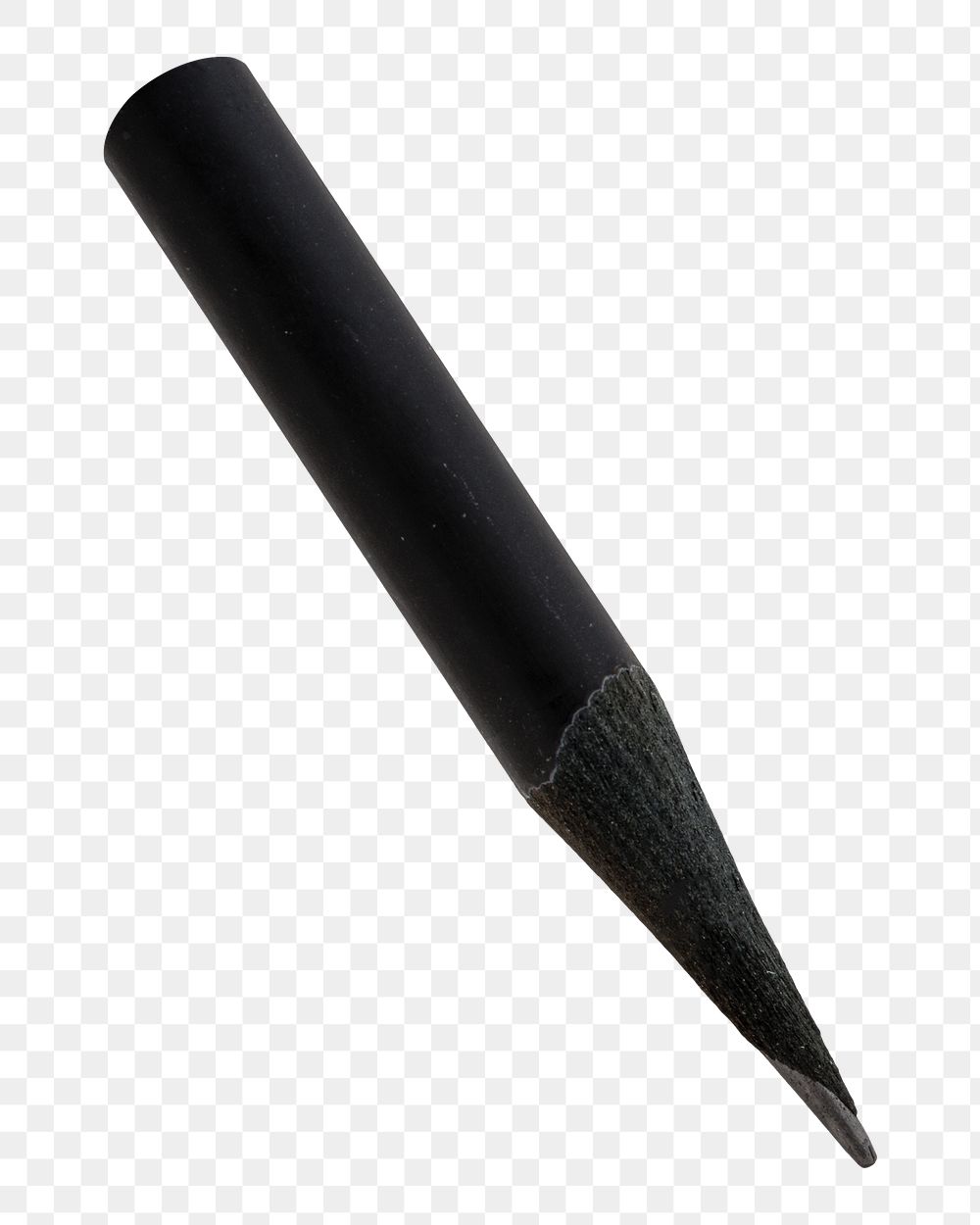 PNG Black wooden pencil  transparent background