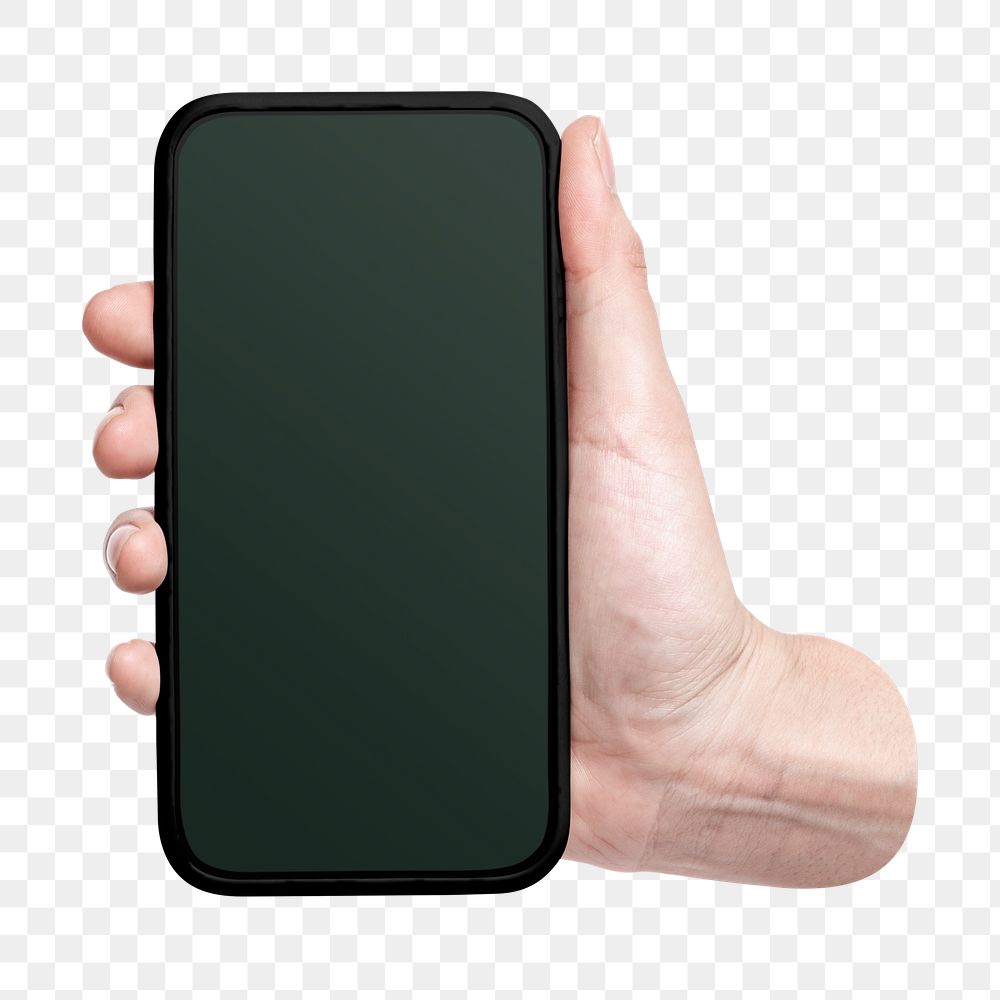 Phone png digital device, transparent background
