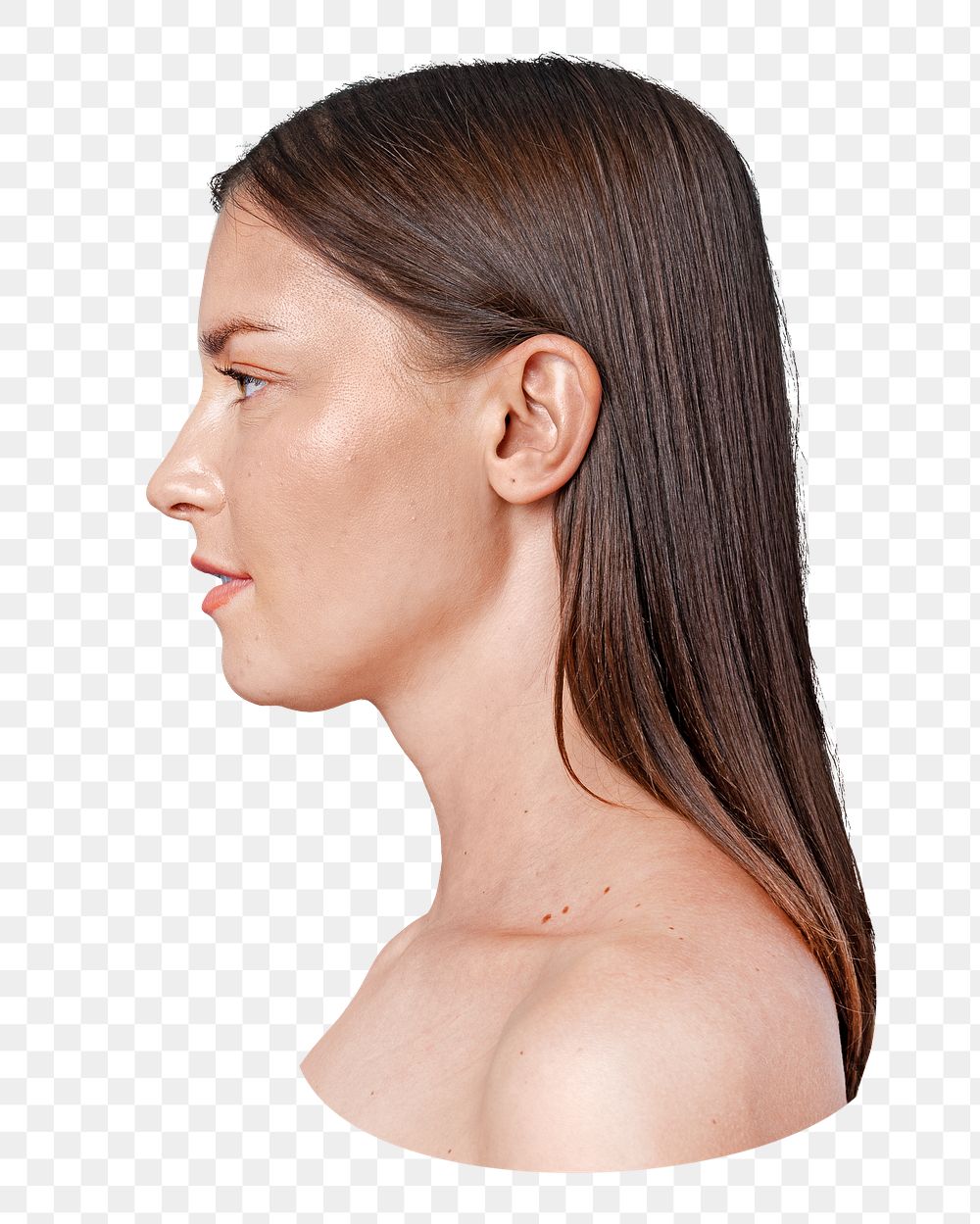 Woman png cosmetic surgery, transparent background