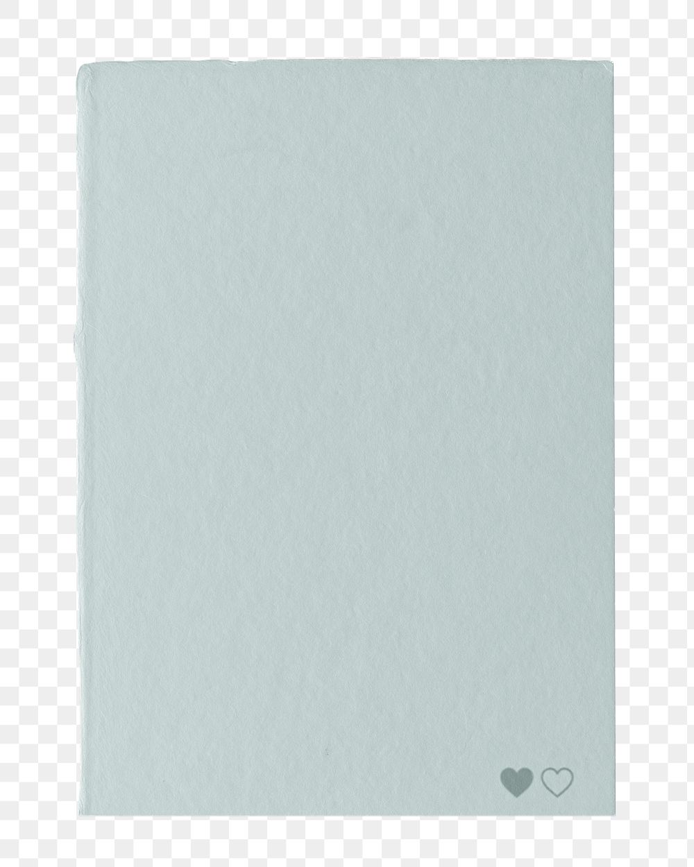 PNG Blue paper stationery transparent background